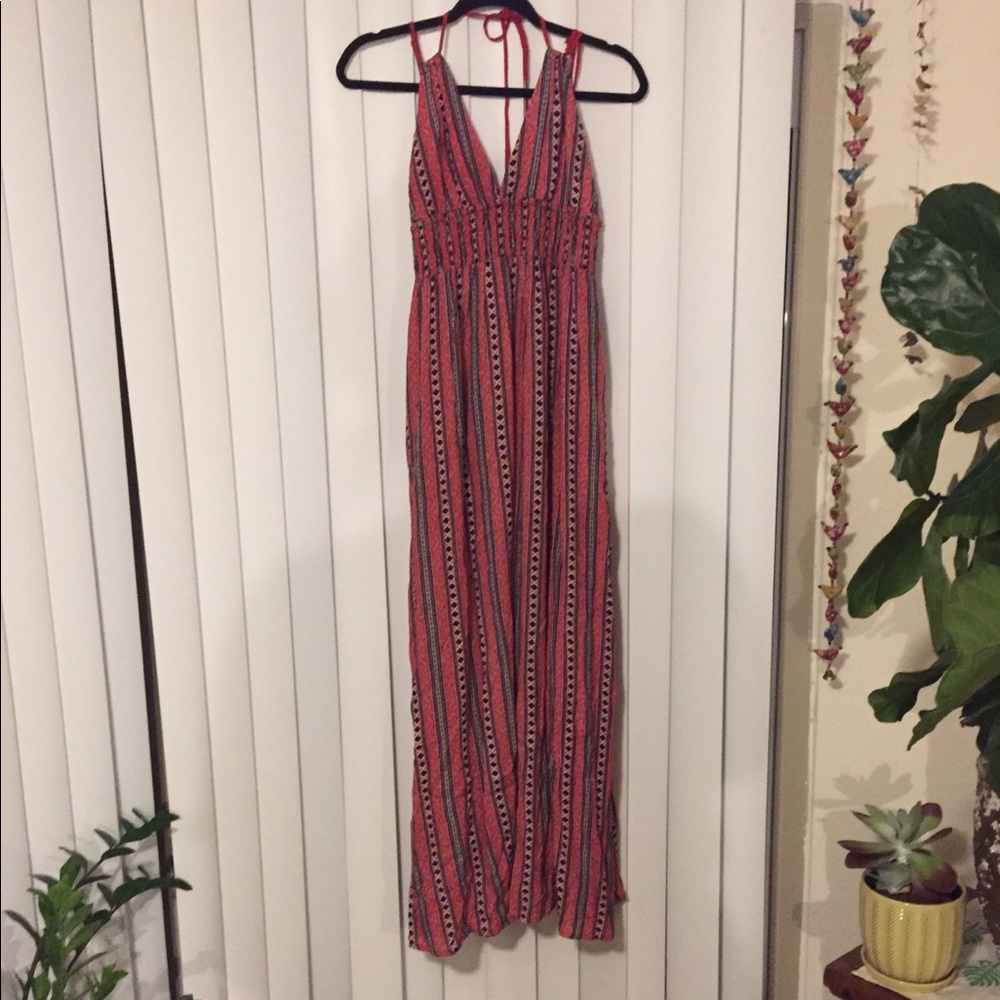 Band of Gypsies backless maxi dress in LARGE